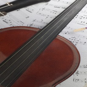 Obraz - Hudobné nástroje (120x50 cm)
