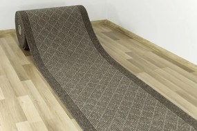 Protišmykový behúň Boulevard 9218 - hnedý