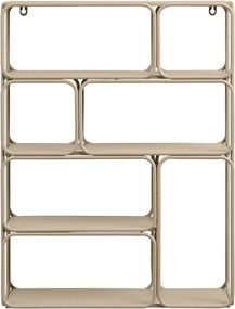 Béžová poschodová kovová polica 48 cm Lanciano – House Nordic