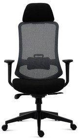 Autronic KA-V322 BK Kancelárska stolička