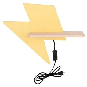 Žlté detské svietidlo Lightning - Candellux Lighting
