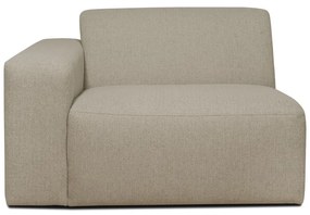 Béžový modul pohovky (ľavý roh) Roxy – Scandic