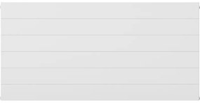 Mexen, Panelový radiátor Mexen Line CL11 600 x 1200 mm, bočné pripojenie, 940 W, biely - W411L-060-120-00