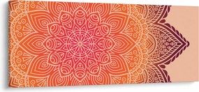 Obraz - Mandala umenia (120x50 cm)