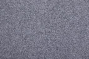 Betap koberce SUPER CENA: Šedý svadobný koberec Budget metrážny - Bez obšitia cm