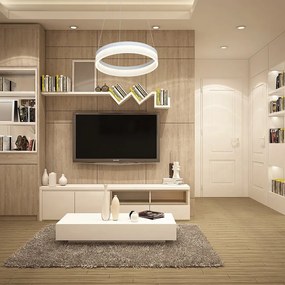 Závesné LED svietidlo Ring, 1x LED 24w, 4000k, w