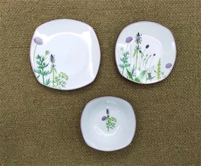 Porcelánová jedálenská súprava Village Lan sada 18ks