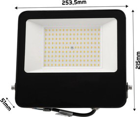 BERGE LED reflektor HEROS - 100W - IP65 - neutrálna biela