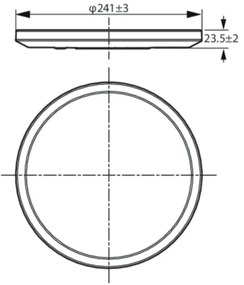 WiZ - LED Stmievateľné stropné svietidlo SUPERSLIM LED/14W/230V 2700-6500K Wi-Fi