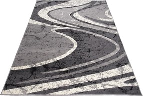 TA Koberec 2640A DARK GRAY CHEAP PP CRM Sivý Obdĺžnikový Rozmer: 120x170 cm