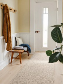 ELLE Decoration, DOPREDAJ: 80x240 cm Běhoun Wolly Ultra 106230 Dark Cream z kolekce Elle, 80x240, béžová, obývacia izba