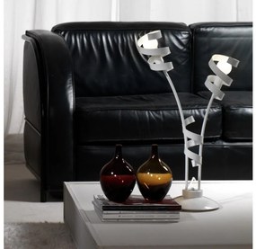 ONLI - Stolná lampa ZOE 2xE14/6W/230V 65 cm biela