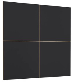 Nástenný panel Celcey Typ 03 (dub wotan + čierna). Akcia -20%. Vlastná spoľahlivá doprava až k Vám domov. 1108321