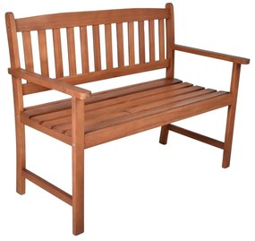 Hnedá drevená záhradná lavica Promotion – Garden Pleasure