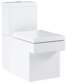 Grohe Cube Ceramic - Stojaca misa pre kombi WC, PureGuard, alpská biela 3948400H