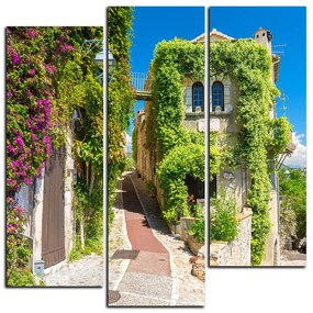 Obraz na plátne - Krásna architektúra v Provence - štvorec 3236C (105x105 cm)