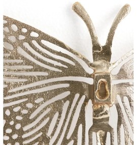 Kovová nástenná dekorácia 41x23 cm Butterfly – Light &amp; Living