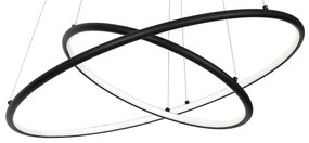 Závesné LED svietidlo Orion, 2x LED 53w, 3000k, b