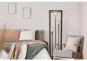 Stojacia lampa Edison Cage, výber z 3 farieb uchytenia