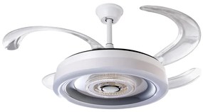 LED Stmievateľný stropný ventilátor LED/60W/230V + diaľkové ovládanie