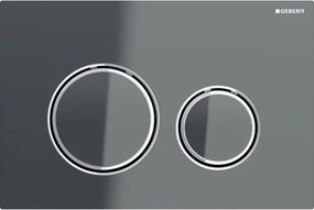 Geberit Sigma21 ovládací tlačítko splachování, chrom/lávová 115.884.JK.1