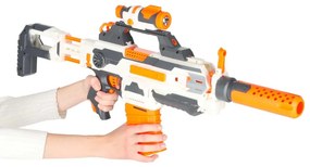 KIK Blaster Modular karabína 4v1 s 30 penovými šípkami a zásobníkmi