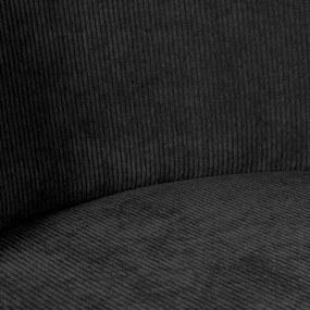 Jedálenská stolička KROSBY čierna