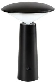 Rabalux 77147-LED Stm. nab. dot. stolná lampa POLPERRO LED/3W/3,7V 1200mAh čierna
