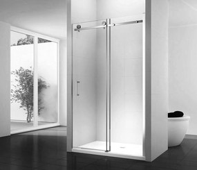 Rea - NIXON posuvné sprchové dvere, ľavé, chróm, 130 x 190 cm, REA-K5004