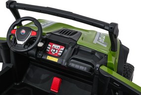 Ramiz Elektrická bugina Gravity pre deti zelená + pohon 4x4 + diaľkové ovládanie