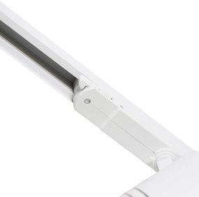 Moderný 3-fázový koľajnicový systém biely so 4 reflektormi 3000-4000K - Ruler 38