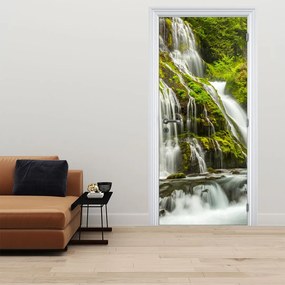 Fototapeta na dvere - Vodopád (95x205cm)