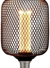 Searchlight 26002BK - LED dekoratívna žiarovka WIRE MESH E27/4,5W/230V 2700K