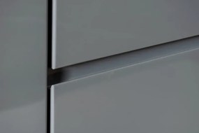 Kuchynská linka Aspen 240 cm šedá