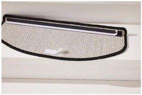 Livarno home Koberčeky na schody Premium, 28 x 65 cm (sivá)  (100393120)