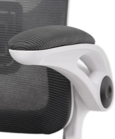 Kancelárska stolička KA-Q843 GREY Farba: Sivá