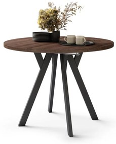 Rozkladací jedálenský stôl ARTUR dub/čierny