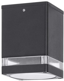 Rabalux Vonkajšie stropné prisadené svietidlo Zombor 1x35W | GU10 | IP54 - antracit 7818