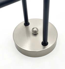 Brilagi - Prisadený luster MALIVA 4xE14/15W/230V matný chróm/dymová