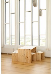 Stolička z borovicového dreva v prírodnej farbe Join-In – Karup Design