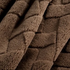 Deka D91 CARO tmavohnedá