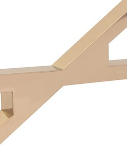 Lavička Flavio rose gold 130 x 70 x 41 cm