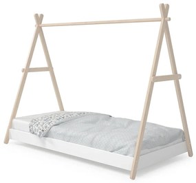 Detská posteľ furta 90 x 200 cm biela MUZZA
