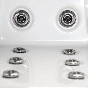Hanscraft Virivka Plug & Play OKA2 Farba bočníc: Concrete, Farba škrupiny: Pearl white