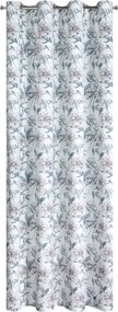 ZATEMŇOVACÍ ZÁVES NA KRÚŽKOCH BEVERLY 140X250 CM KVETY