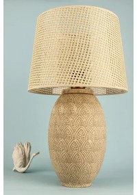 Stolná lampa RAMZES 1xE27/40W/230V zlatá