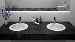 Rea Dalia, zapustené umývadlo 50,5x45x18 cm, biela lesklá, REA-U4122