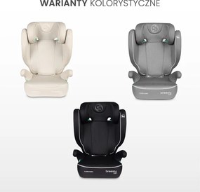 Autosedačka CARETERO BREEZY FIX GREY (100-150cm)