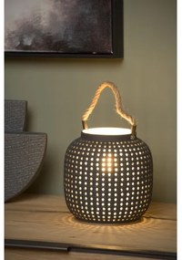 Lucide 13525/01/36 - Stolná lampa SAFIYA 1xE14/25W/230V antracit