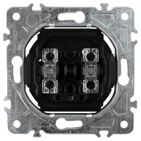 Elhard Okrúhle tlačidlo Rondo č.1/0So s LED indikátorom, biele RD1082W